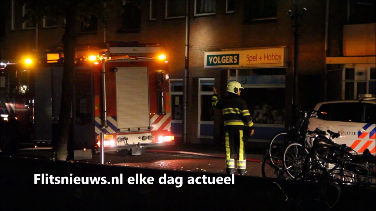 Flitsnieuws.nl - Brand kledingherstelbedrijf Heerenveen