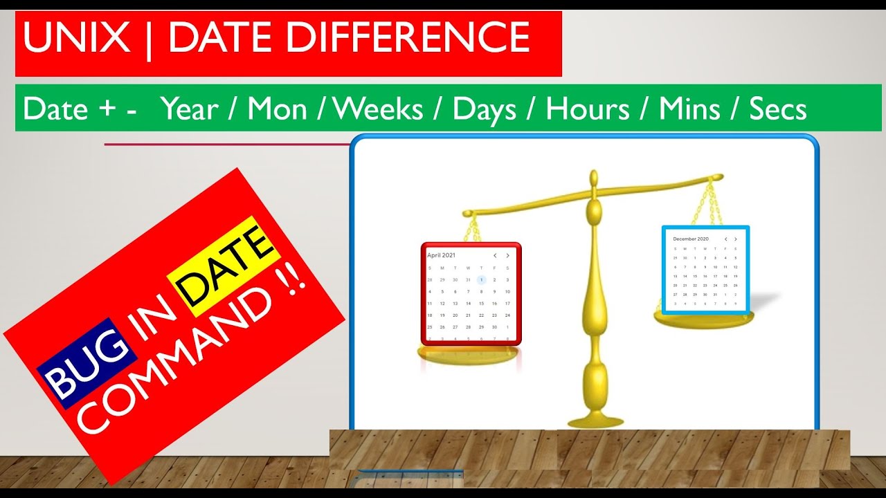 Linux |  Date Calculation | BUG in date command ??