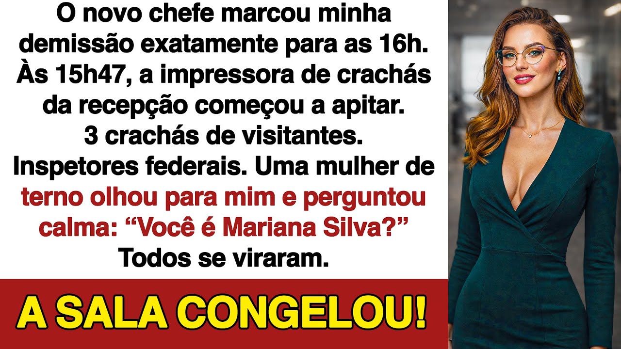 Planejaram a demissão da Anna Müller com confiança. Mas não sabiam quem ela era!
