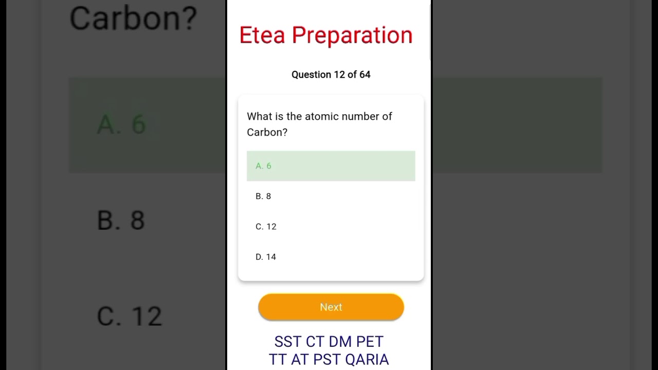Etea Test Preparation/Etea Teaching Jobs preparation/Chemistry McQs preparation