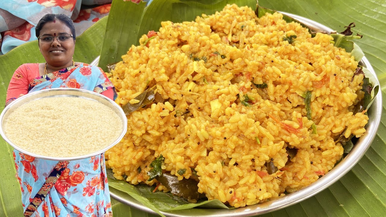 நீங்கள் கேட்ட ரேஷன் அரிசி தக்காளி சாதம் செய்முறை / Ration rice Tomato rice with coconut