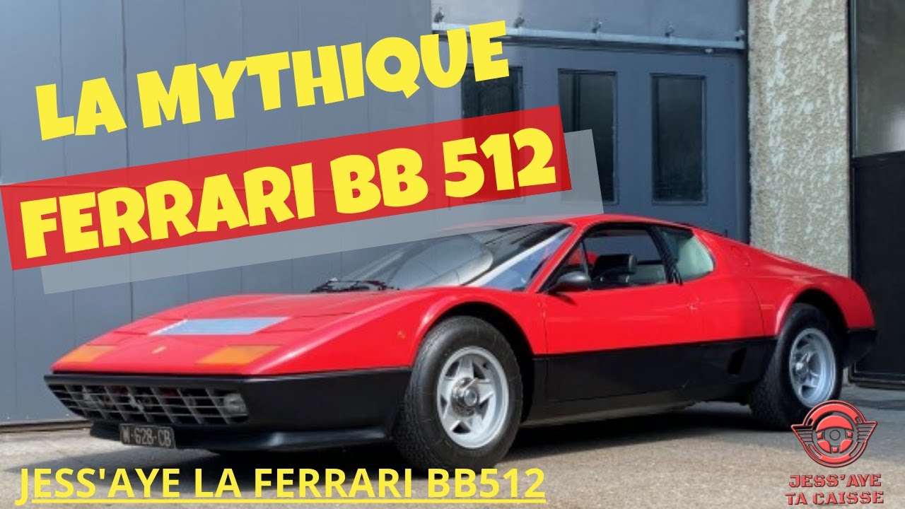FERRARI BB512, JE SUIS LA SEULE FEMME À EN AVOIR PRIS LE VOLANT !