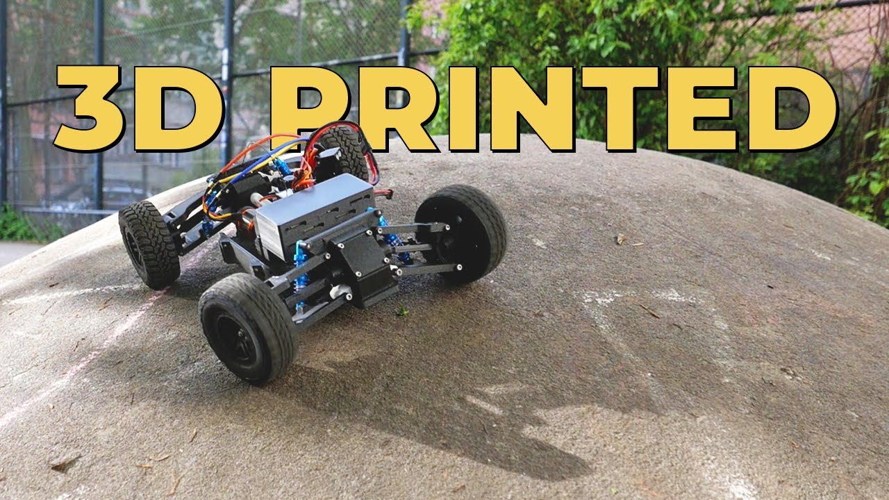 3D Printing an RC Car for the First Time