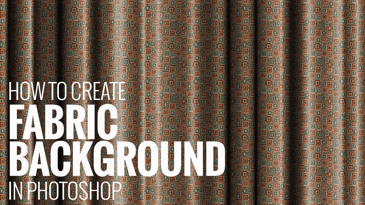 How to Create Fabric Background in Photoshop