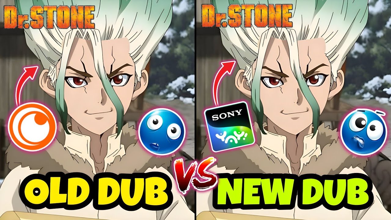 Sony Yay vs Crunchyroll Hindi Dub 🤮? | Dr. Stone Old Dub vs New Dub Full Comparison !|