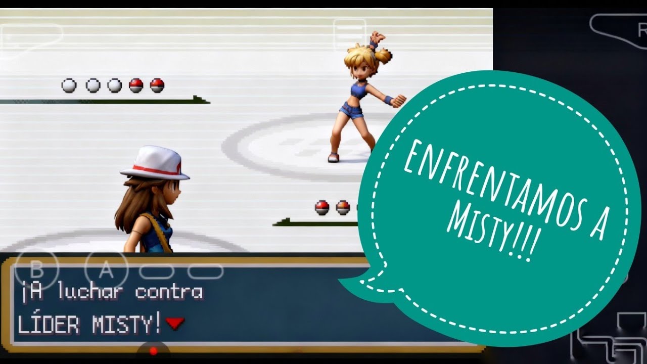 Pokémon Verde Hoja | Game Play | Primera vez | Capítulo 28 | Le ganaremos a Misty?!!!