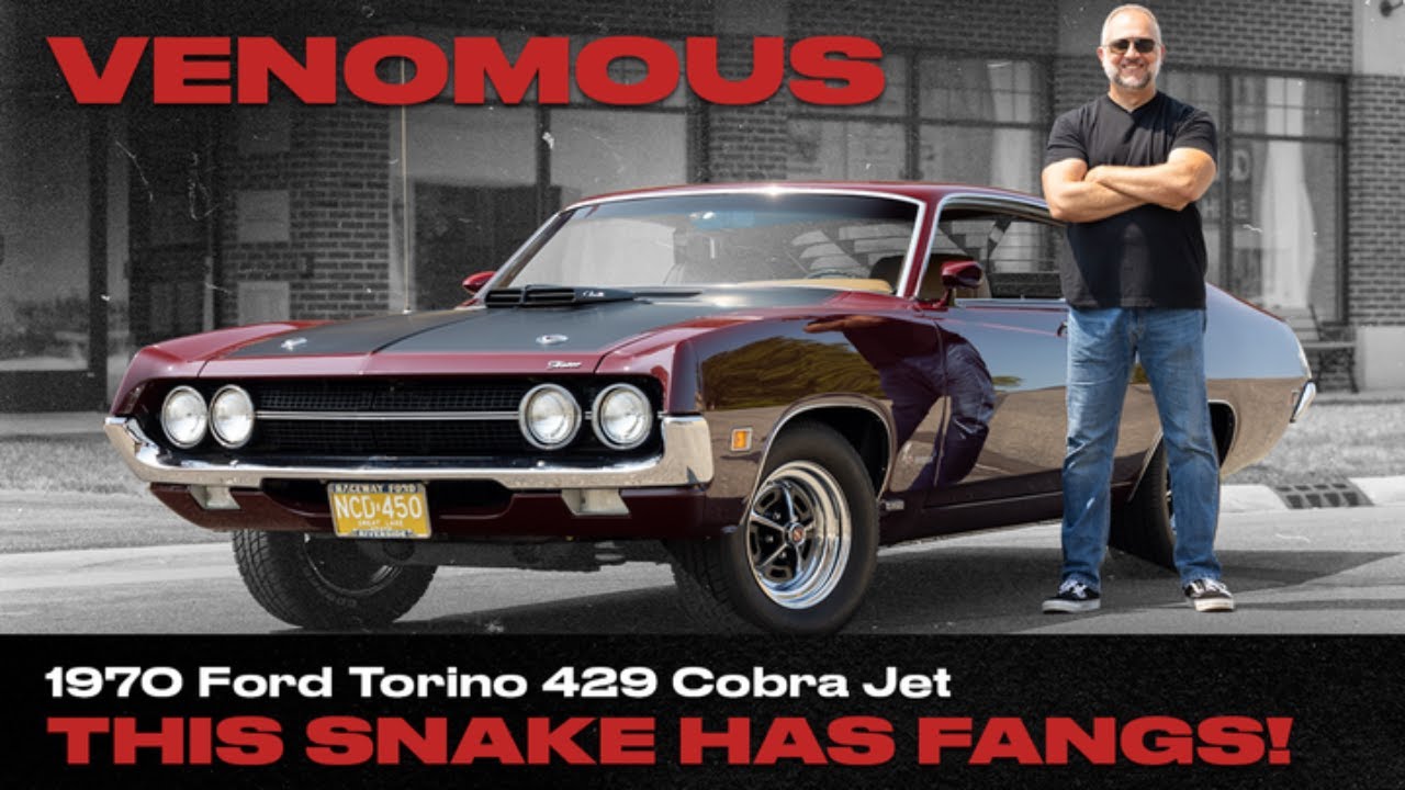 Ford Torino 429 Cobra Jet 1970 года: у этой змеи есть клыки!