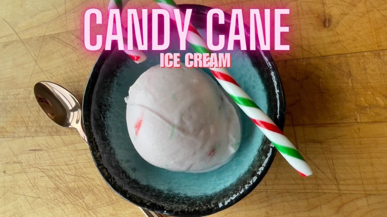 Candy Cane Ice Cream: A Festive Frozen Delight