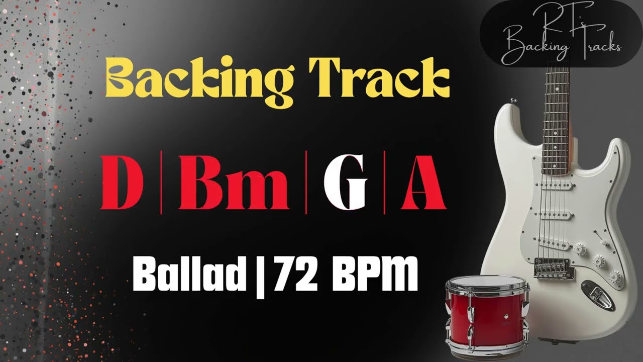 Ballad BACKING TRACK D Major