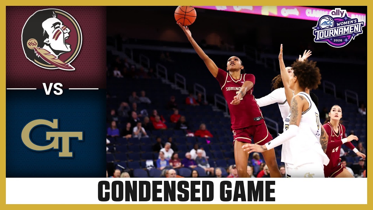 Florida State vs. Georgia Tech Condensed Game | 2026 Ally ACC Women's Basketball Tournament