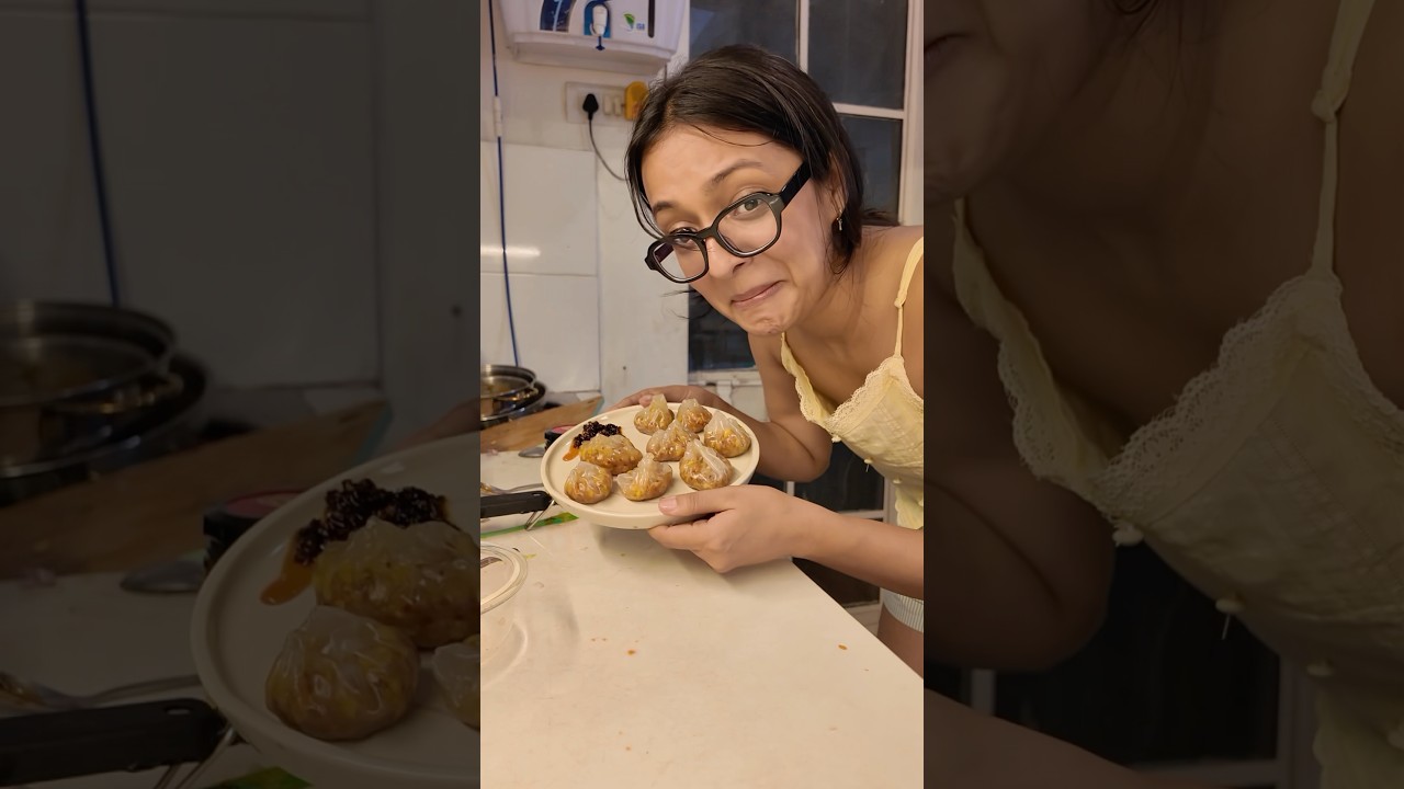 I tried making *Dimsums* at home! 🥟🥹&hearts;️✨|| Yashasvi Rajpoot ||