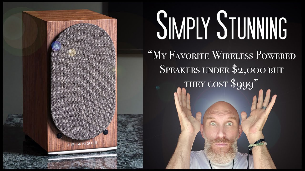 These ALL IN ONE speakers are AFFORDABLE STUNNERS! Triangle AIO!