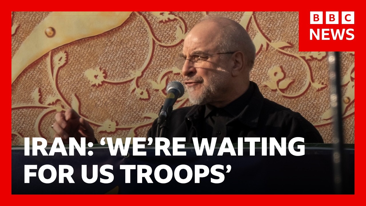 Iran says its 'waiting' for US ground troops, as more American marines arrive in region | BBC News