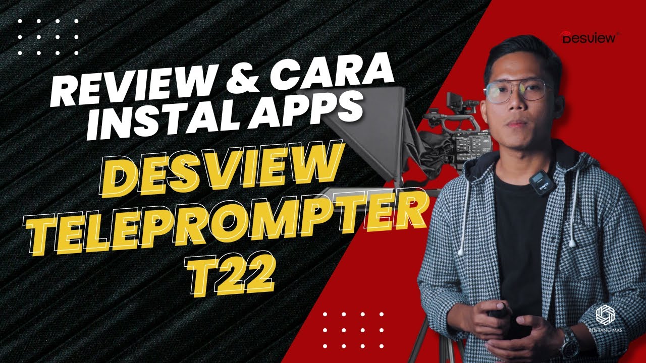 Desview T22 Teleprompter - Review dan Cara Pemakaian