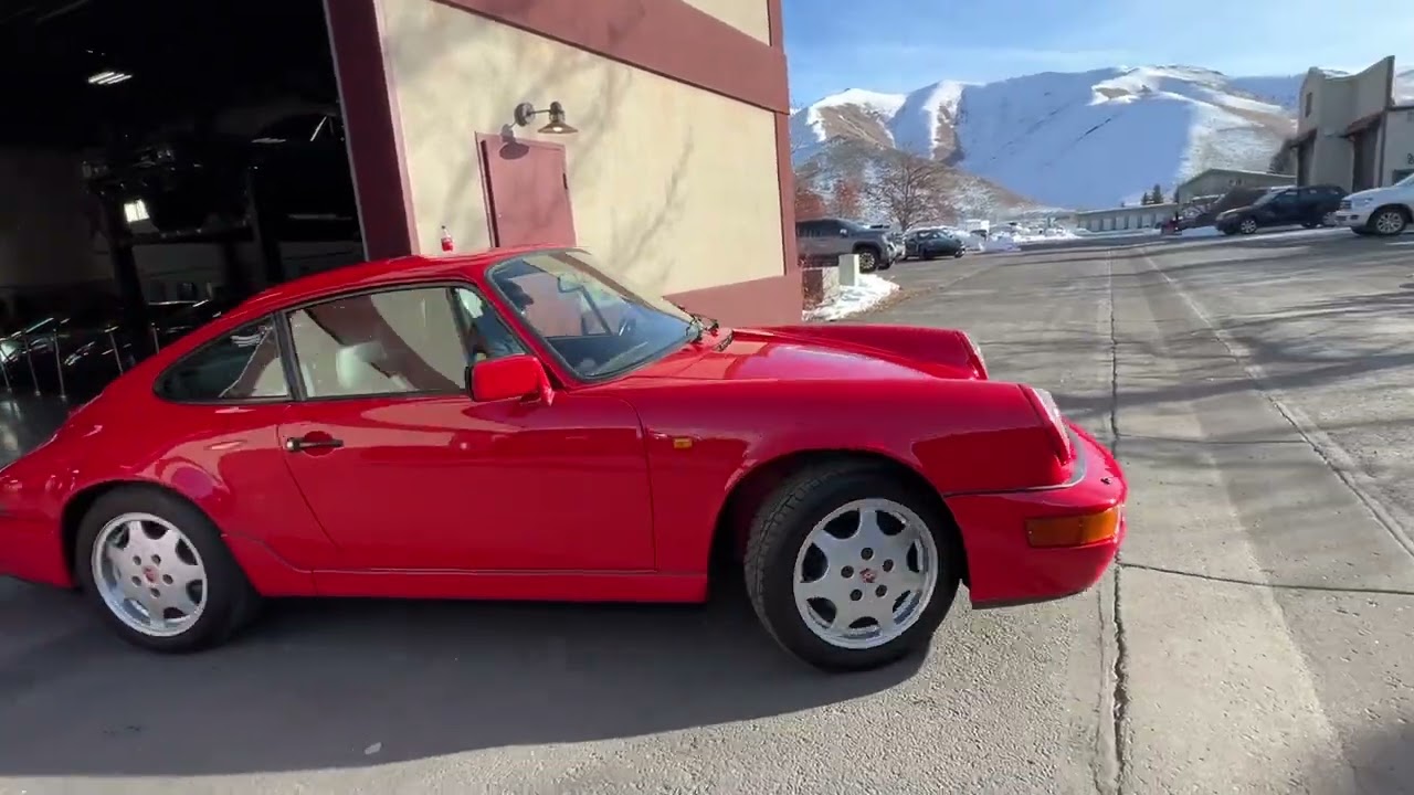 1990 Porsche 964 Test Drive P-2759 451989