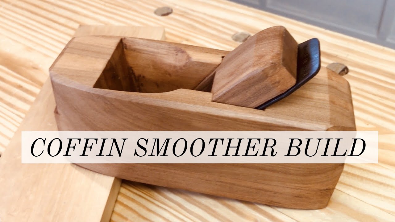Making a Coffin Smoother Plane | Upcycling a generic woodworking hand plane