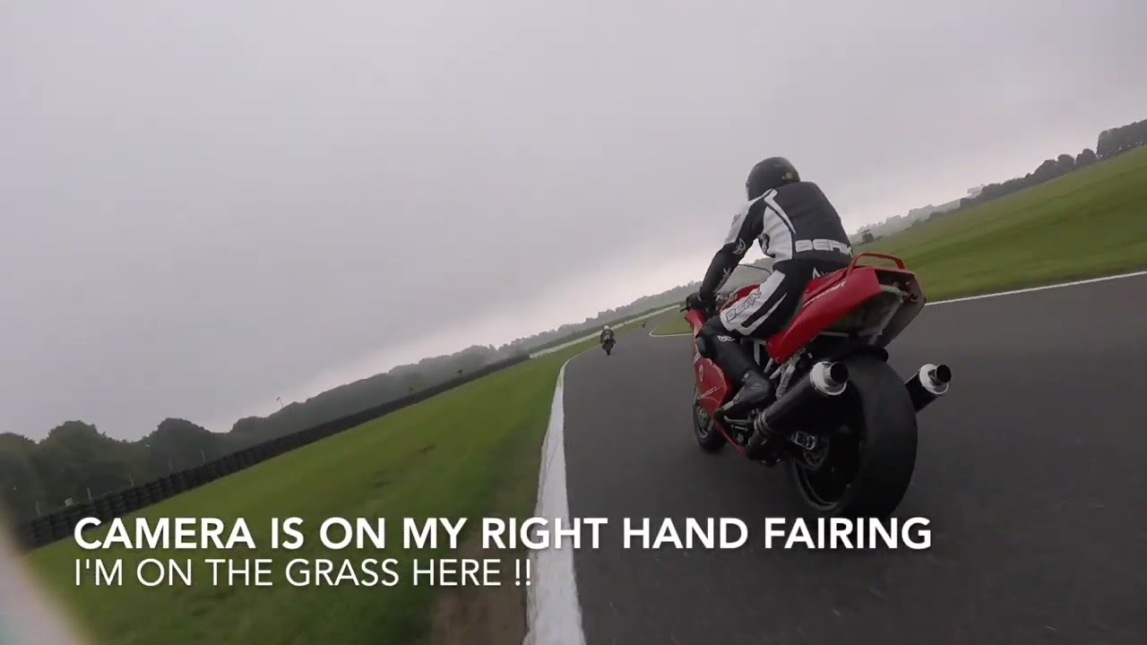 Some scary moments from a track day at Cadwell Park