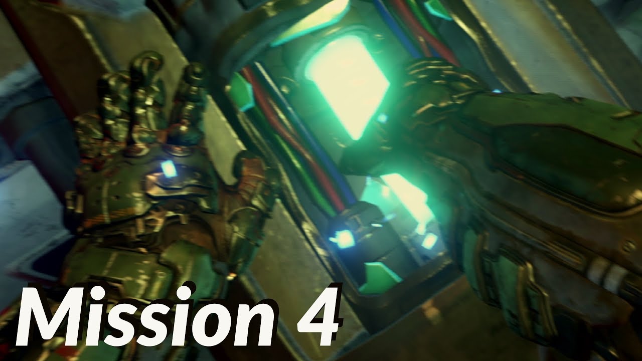 Doom 4 (2016) - Mission 4: Argent Facility. Walkthrough [PS4 Pro]