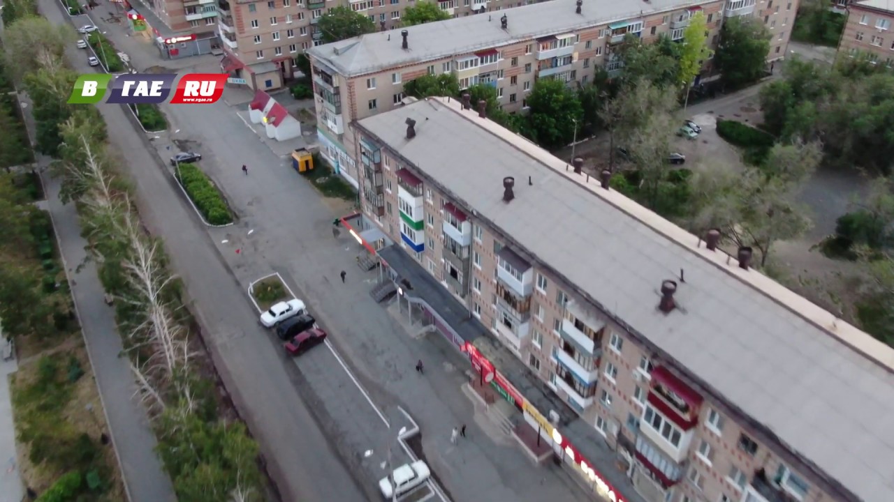 Вечерний Гай с высоты в 4К