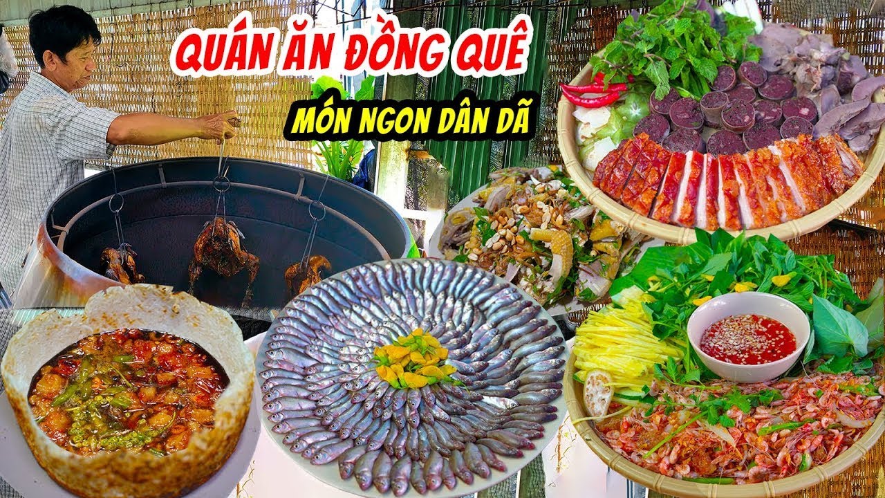 Ăn Toàn Món Ngon Đồng Quê Dân Dã Quán Ven Sông Ở Sài Gòn