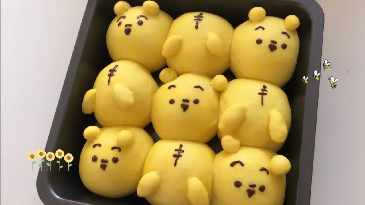 プーさんちぎりパン🍯