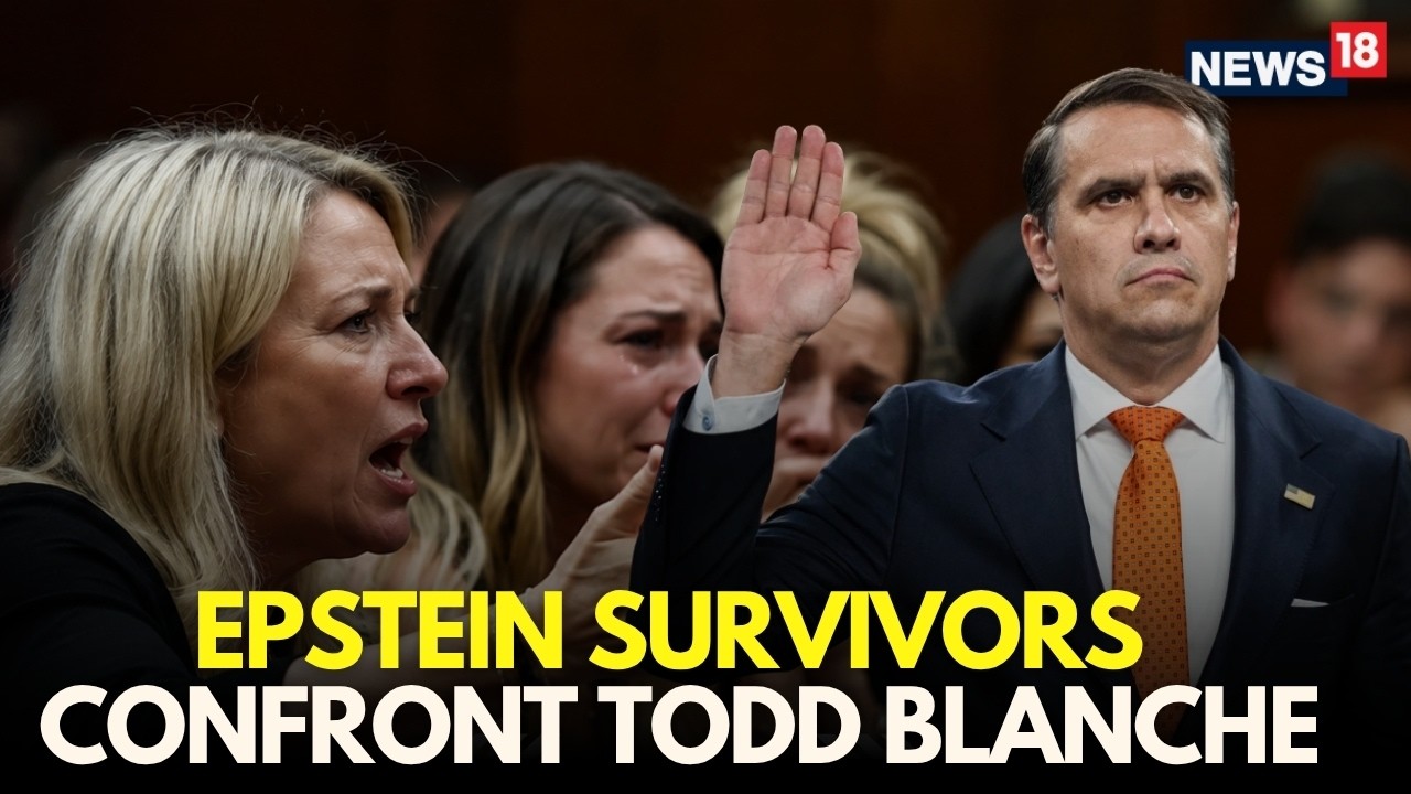 Todd Blanche Confirmation Hearing Day 2 LIVE | Blanche Grilled Over Handling Of Epstein Files |Trump