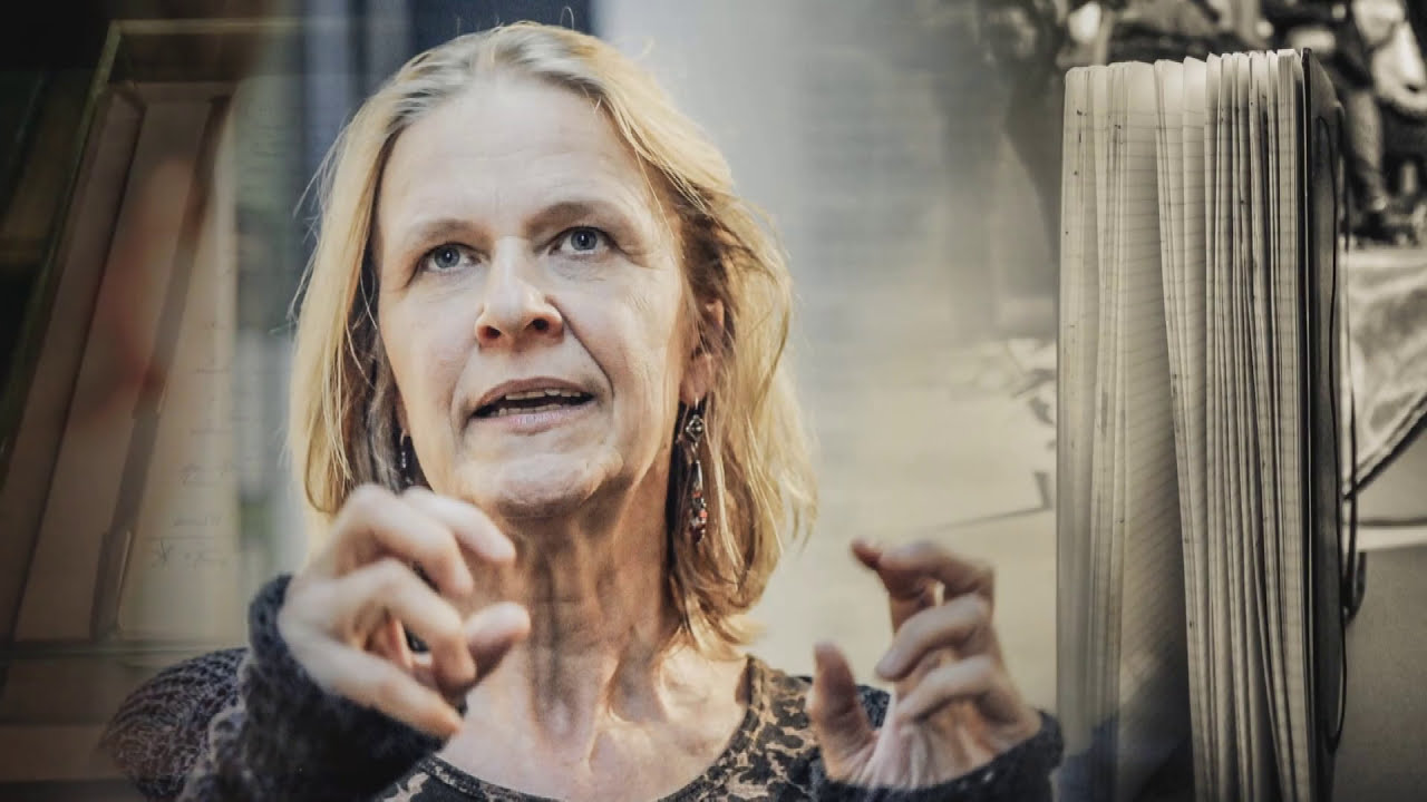 Cornelia Funke im Günter Grass-Haus in Lübeck