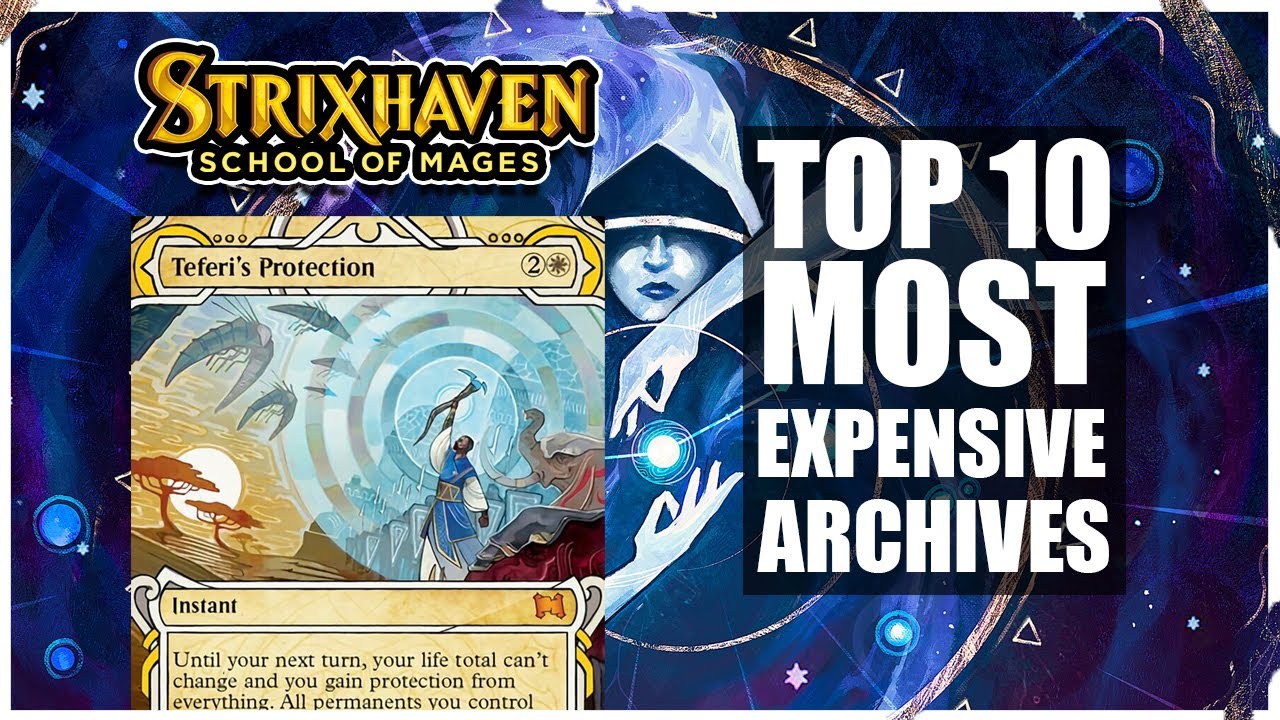 Топ-10 самых дорогих мистических архивов в Стриксхейвене | Magic: The Gathering
