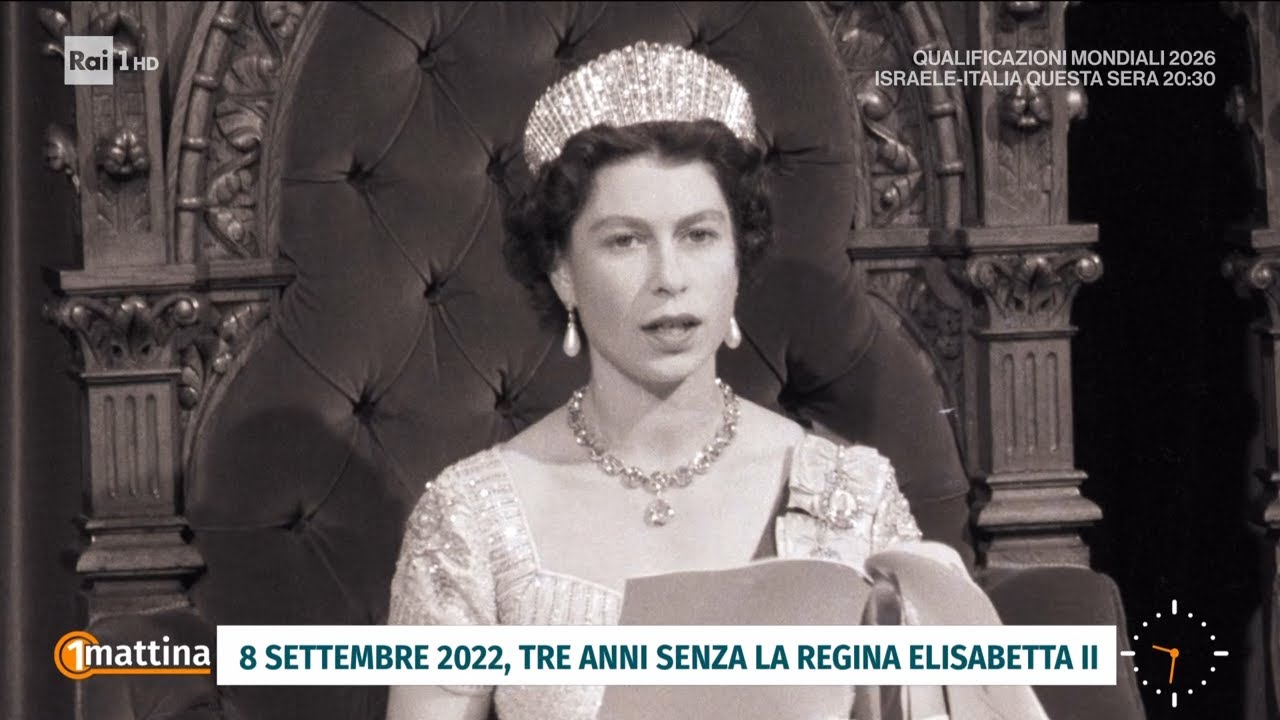 Tre anni senza la Regina Elisabetta - Unomattina 08/09/2025