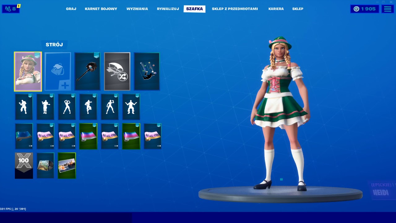 MEGA OG KONTO WIDZA #ACCOUNT #FORTNITE #OPENING