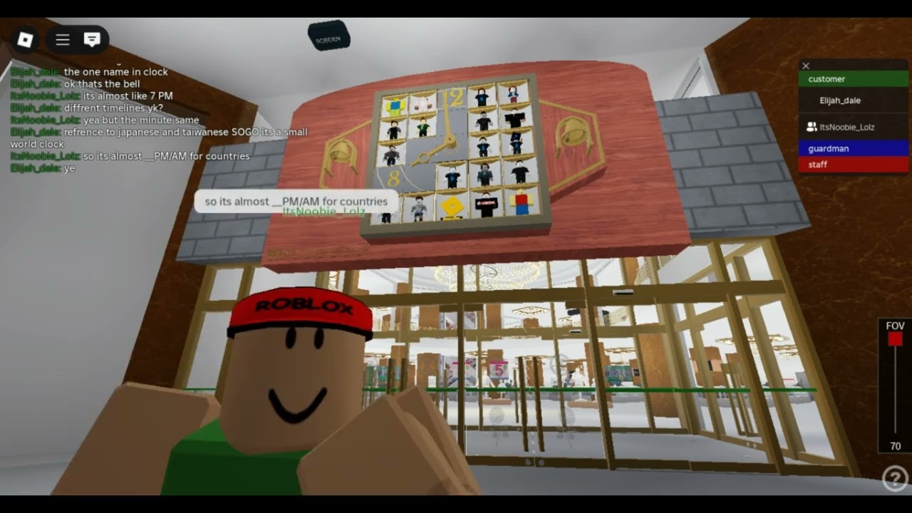 SOGO Clock At White River ROBLOX