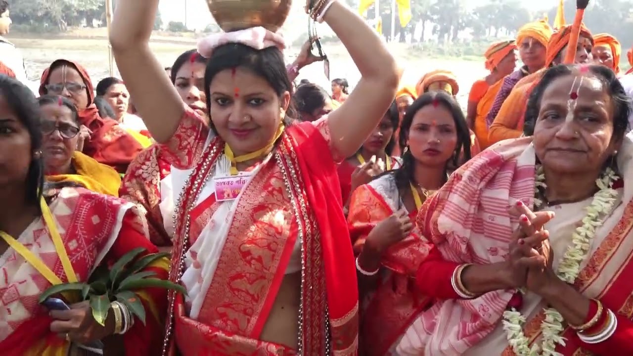 শ্রীমদ্ভাগবত কলশ যাত্রা // দুবরাজপুর, বীরভূম // দেবী দ্যুতি কিশোরী মাতাজী এবং রাহুল কৃষ্ণ শাস্ত্রীজী