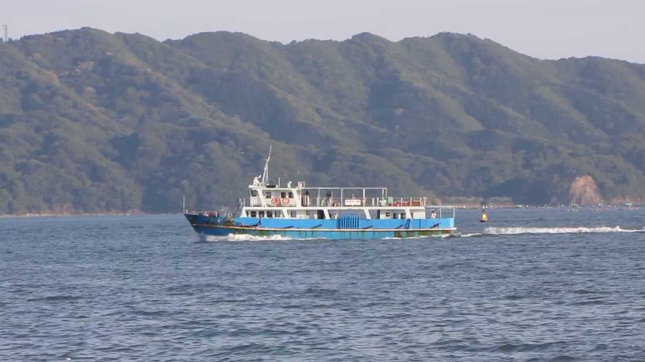 宿毛市営定期船　沖の島航路　代船　のしま　宿毛音頭　2013.4