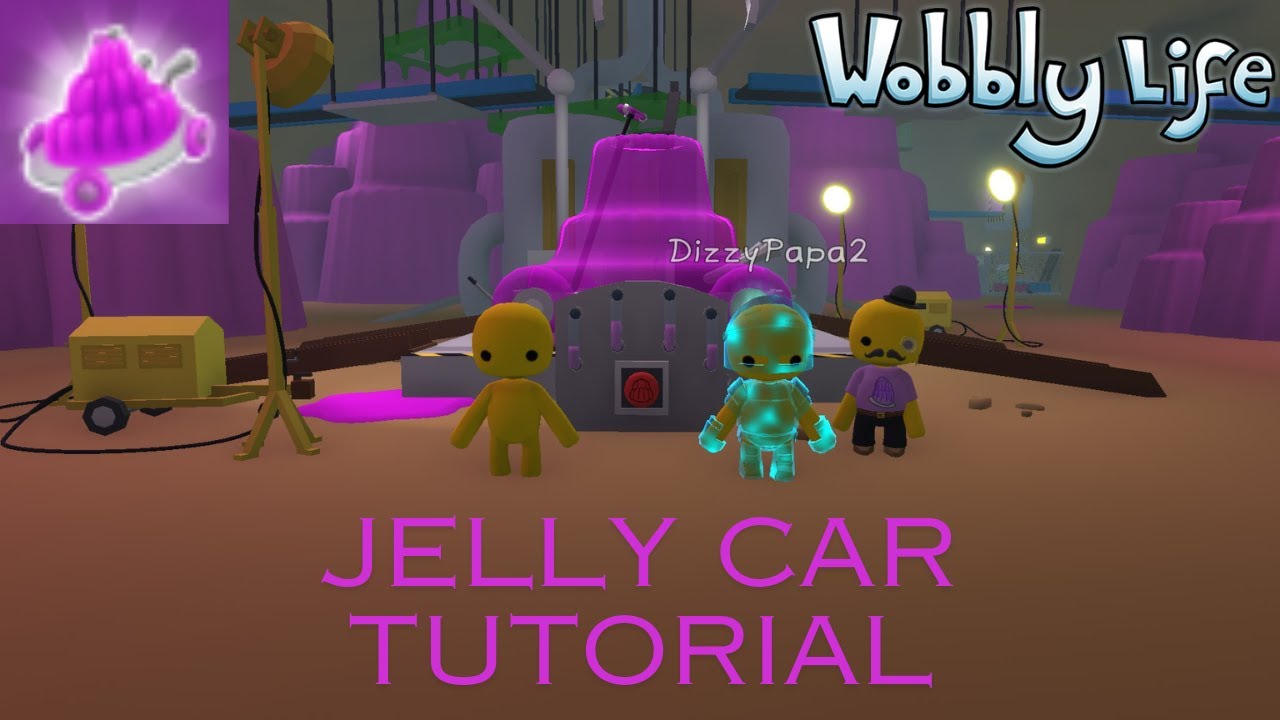 How to get the Jelly Car in wobbly Life and A Jelly Fueled Journey achievement tutorial