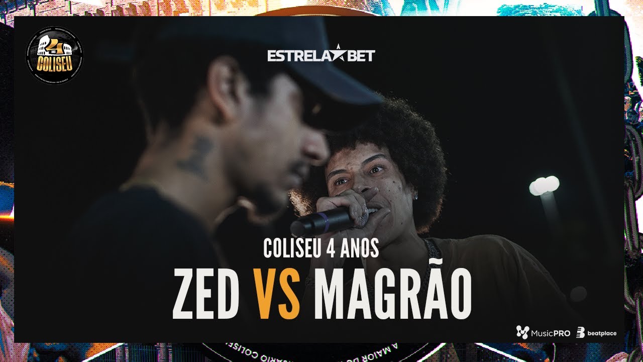 (REAL FREESTYLE 🔥🔥) MAGRÃO (SP) X ZED - BATALHA DO COLISEU - COLISEU 4 ANOS