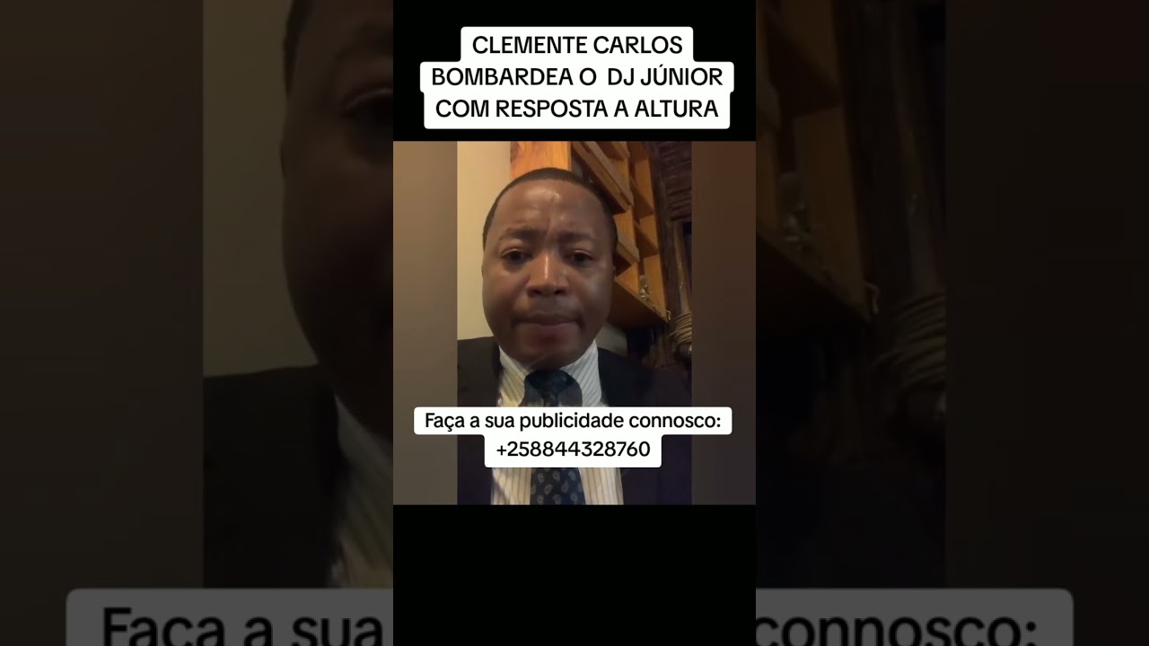 CLEMENTE CARLOS BOMBARDEA O  DJ J&Uacute;NIOR COM RESPOSTA A ALTURA