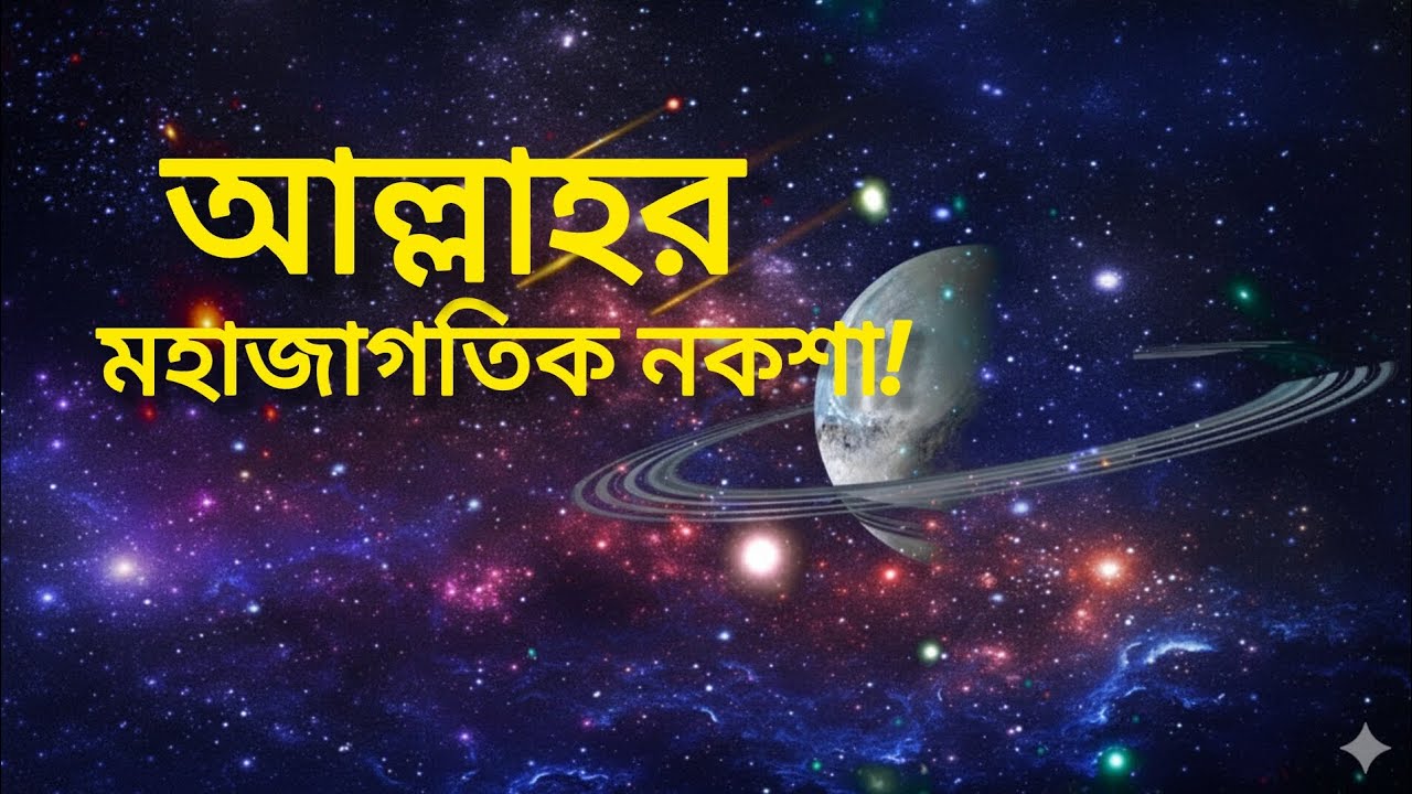 আল্লাহর মহাজাগতিক নকশা | কলম, আরশ ও ফেরেশতাদের সৃষ্টি | ইসলাম ও বিজ্ঞান!
