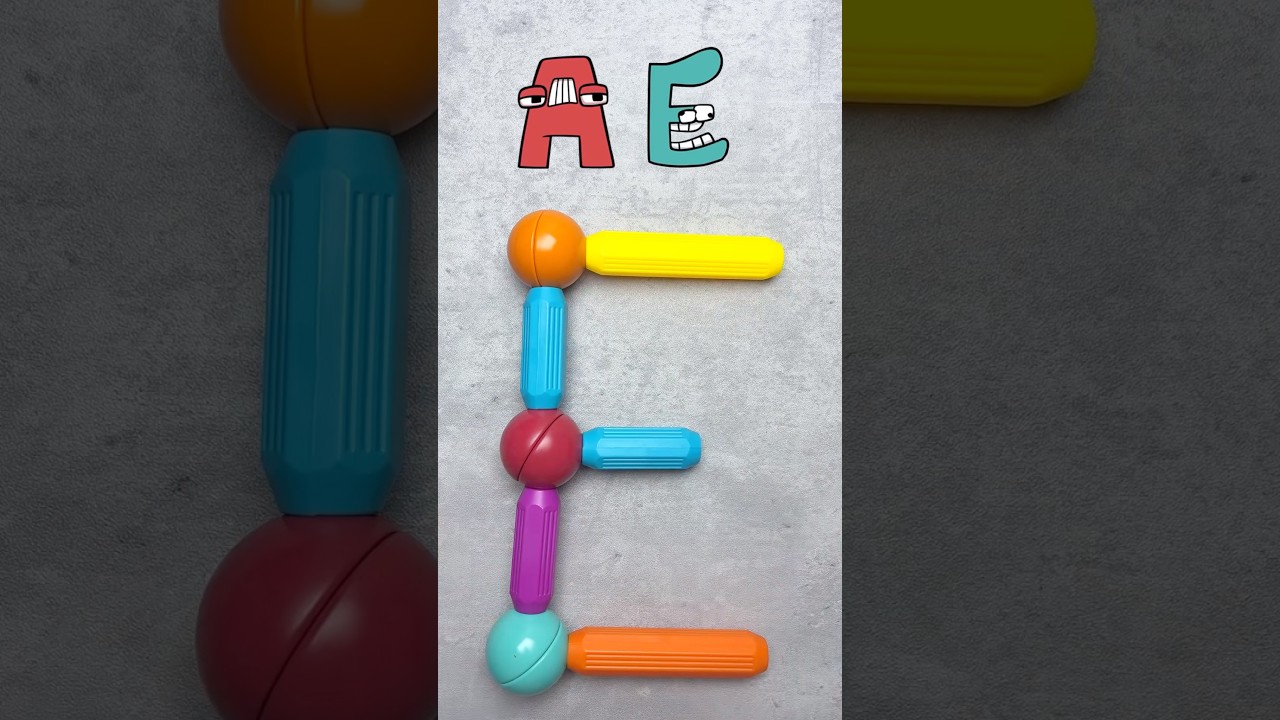 AE or AF ? #alphabetlore #satisfying