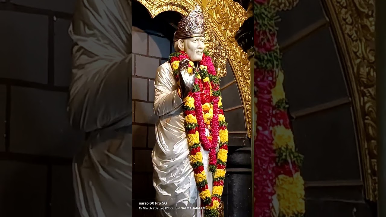 *శ్రీ సాయి మహారాజ్ వారికీ మధ్యాహ్నం 2వ హారతి మ.12:00 గం. జిల్లా కోర్టు సెంటర్, మచిలీపట్నం.*