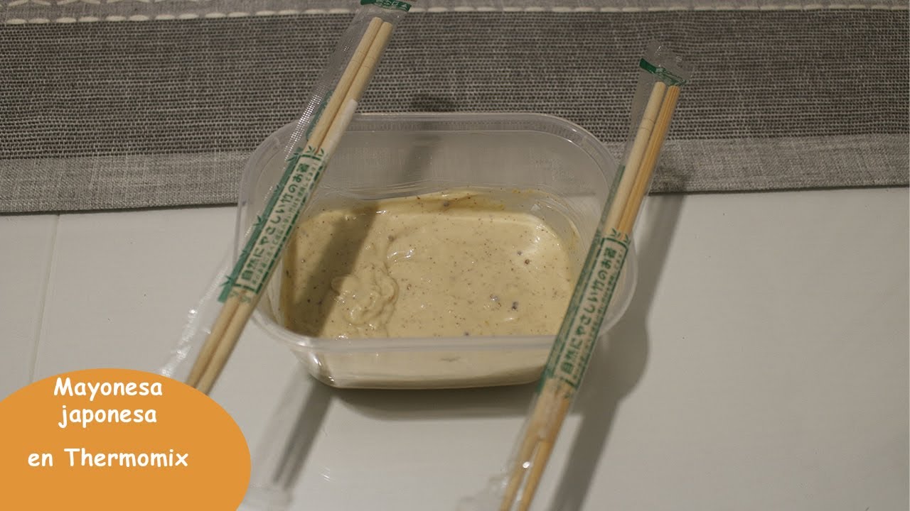 Mayonesa japonesa en thermomix