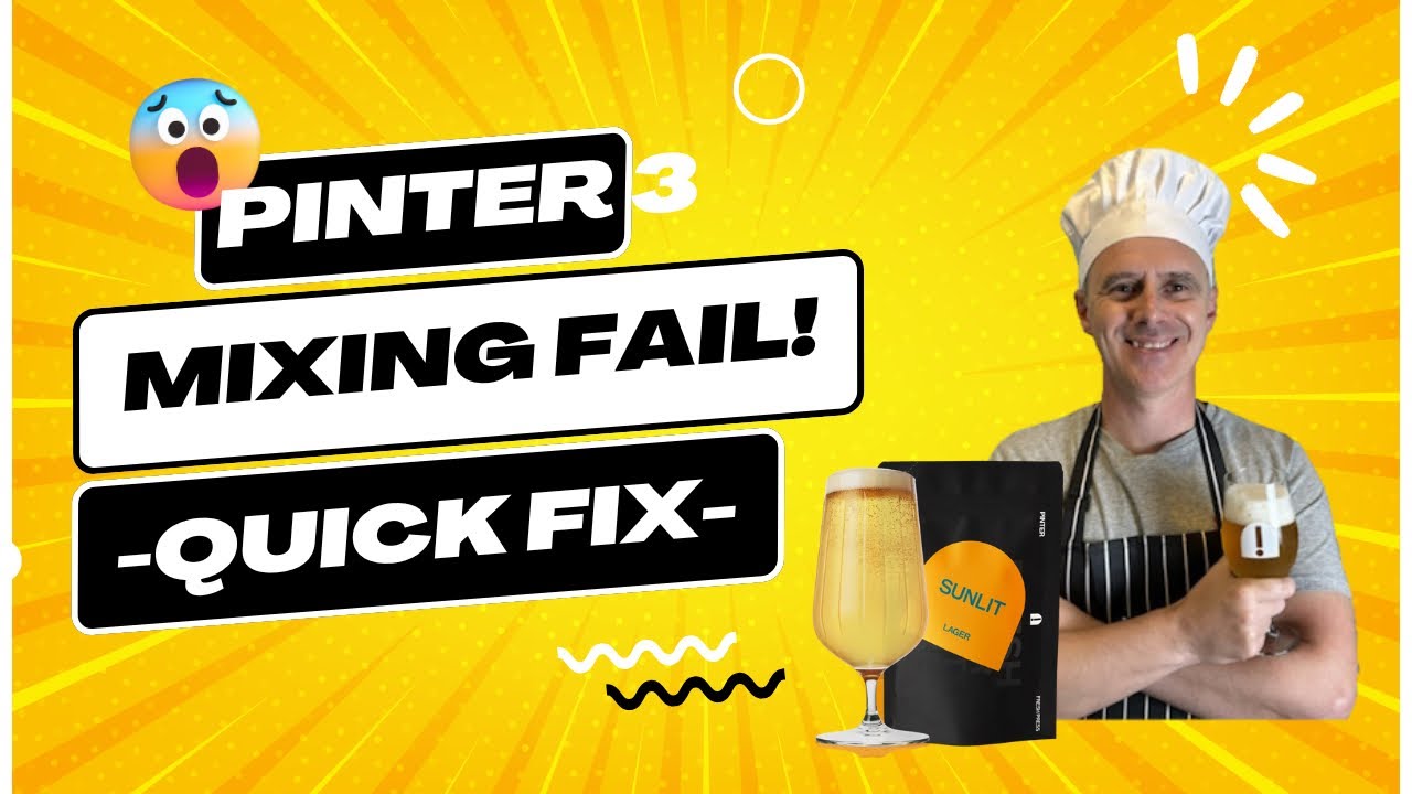 Pinter 3 Fresh-Press Mixing FAILED? Here’s the Quick Fix You Need!