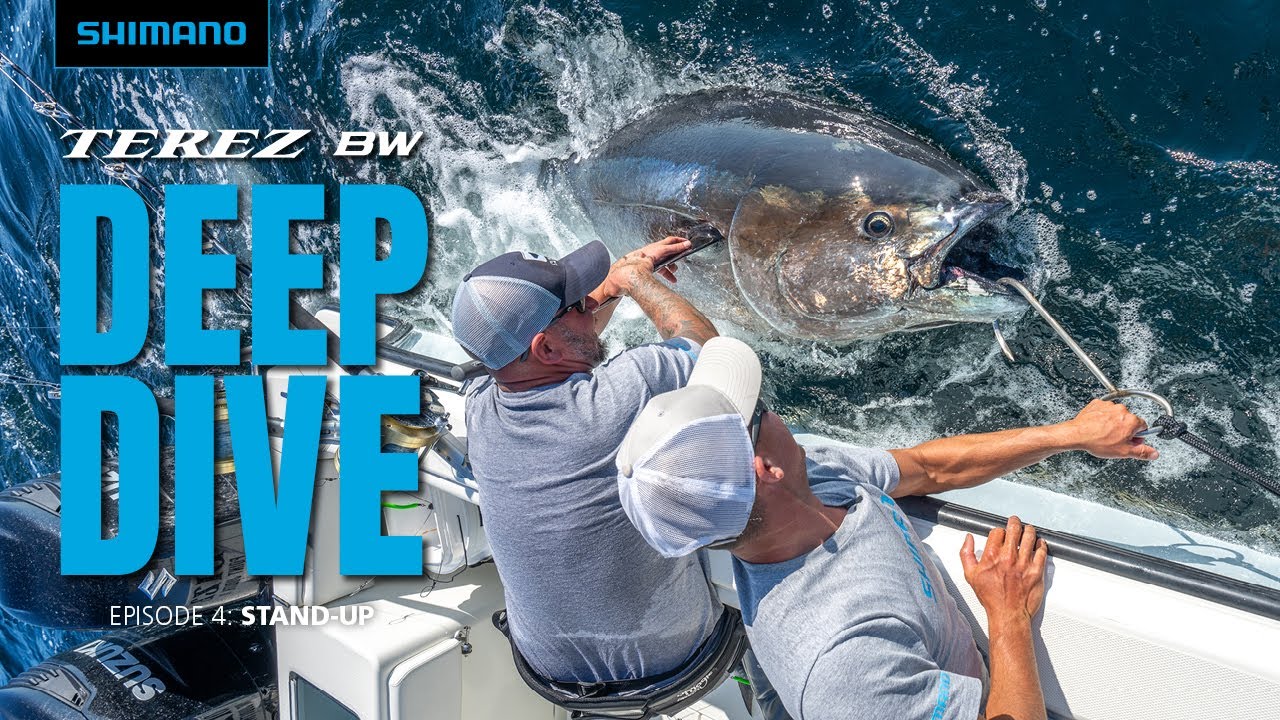 How to Fight Giant Bluefin on Stand-Up Tackle | Episode 4: Shimano Terez BW Full Roller Series