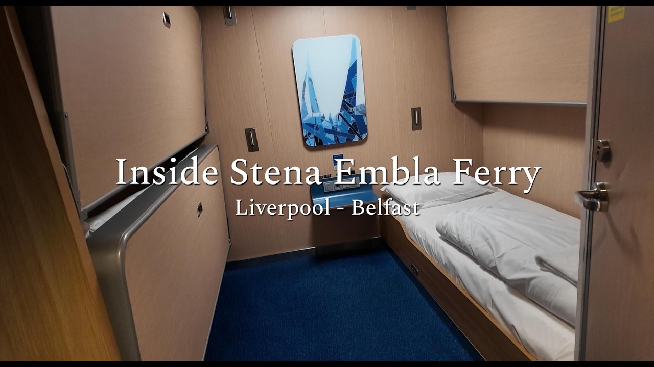 Stena Embla, Liverpool (Birkenhead) to Belfast #Inside