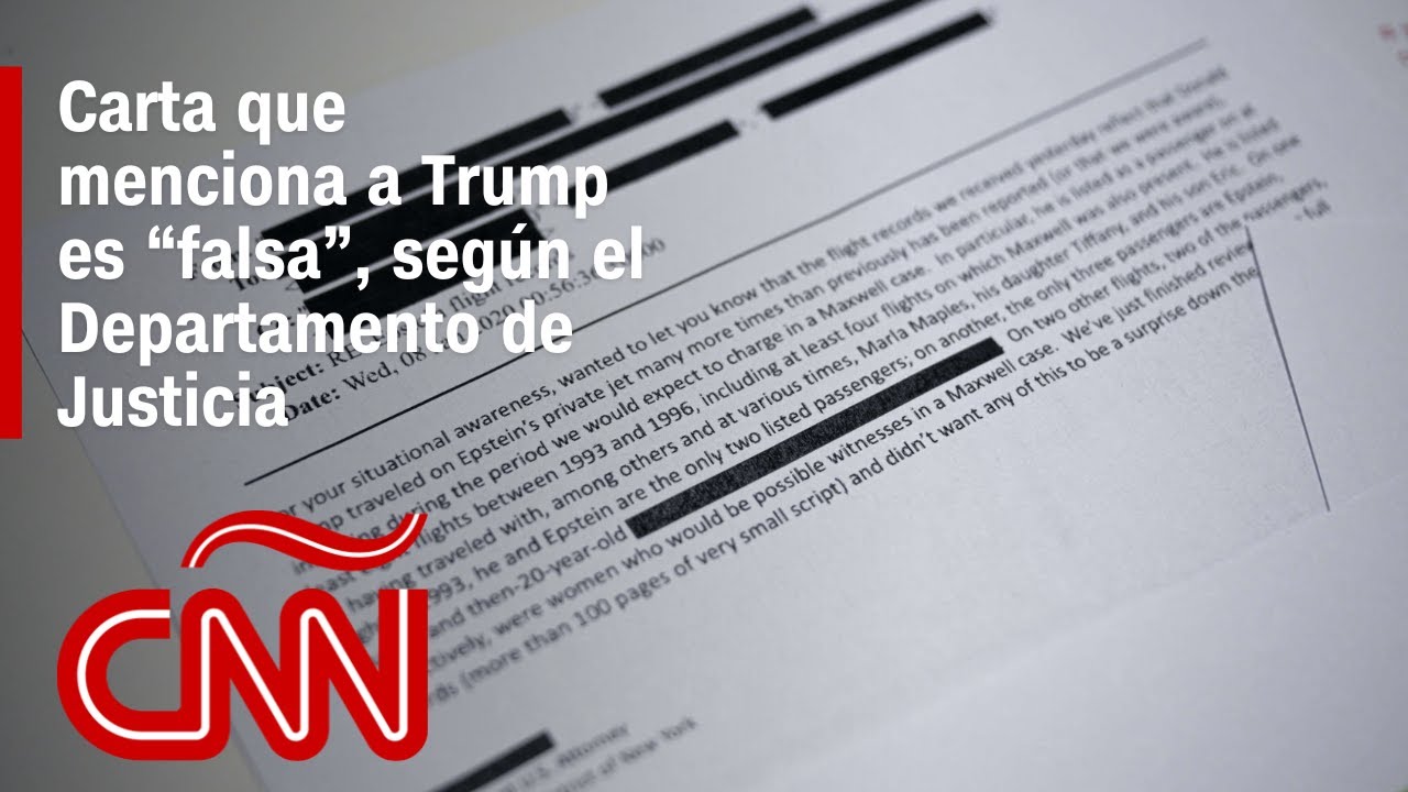 Menci&oacute;n de Trump en archivos Epstein son calificados como 