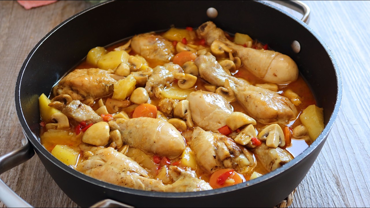 Así el pollo queda delicioso