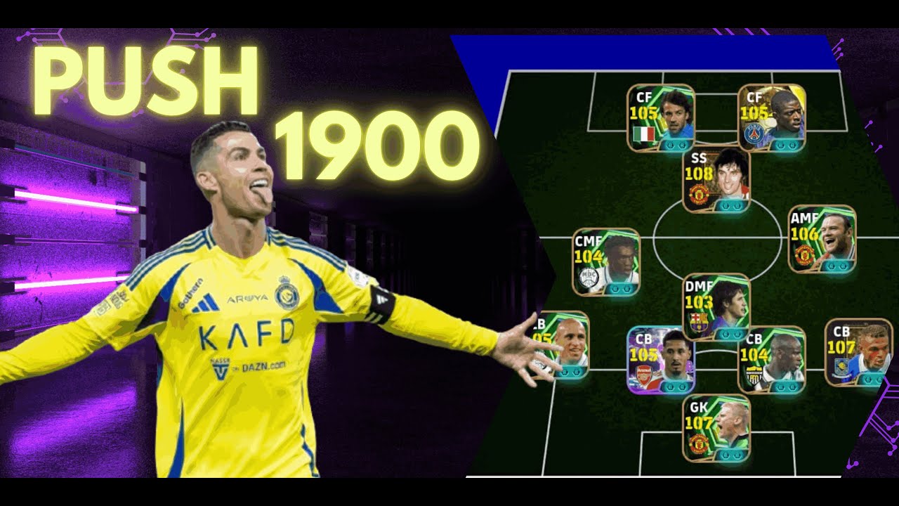 KEJAR TERUS RATING  1900 SEMOGA BISA YAK - EFOOTBALL MOBILE