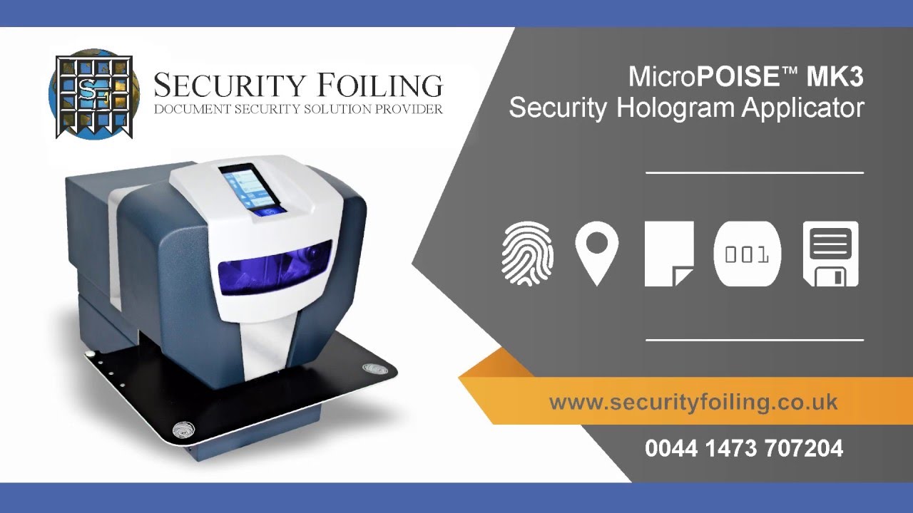 MicroPOISE™ MK3 - Security Hologram System