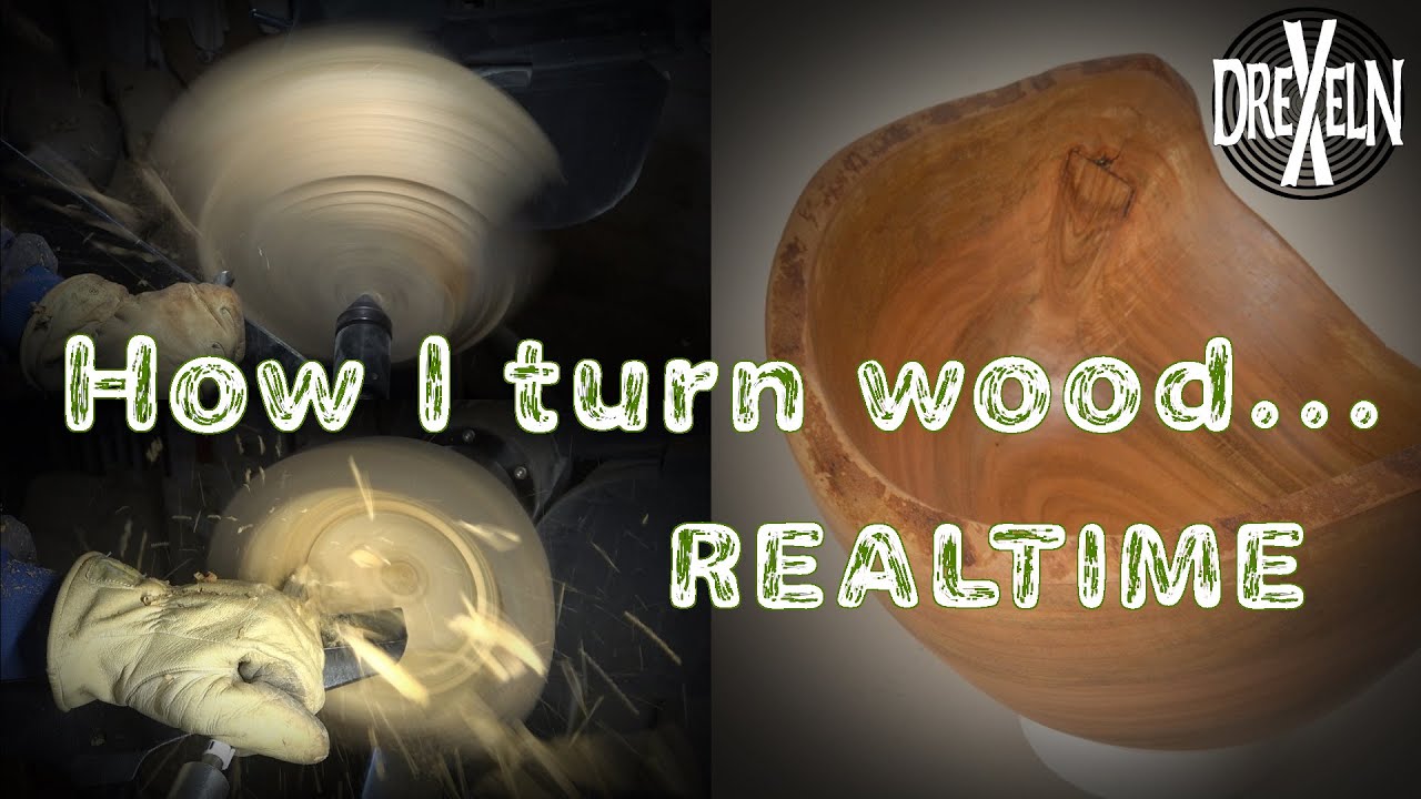 #DREXELN A62/1x Kirschholz-Schale mit Naturrand &Oslash;22 #drechseln #woodturning