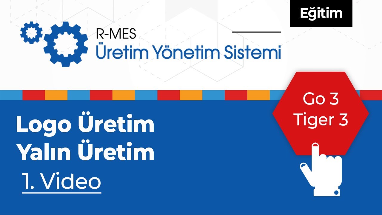 Rst R-Mes Yalın Üretim (Sipariş) ve Sipariş Karşılama (Logo Go 3 Tiger )
