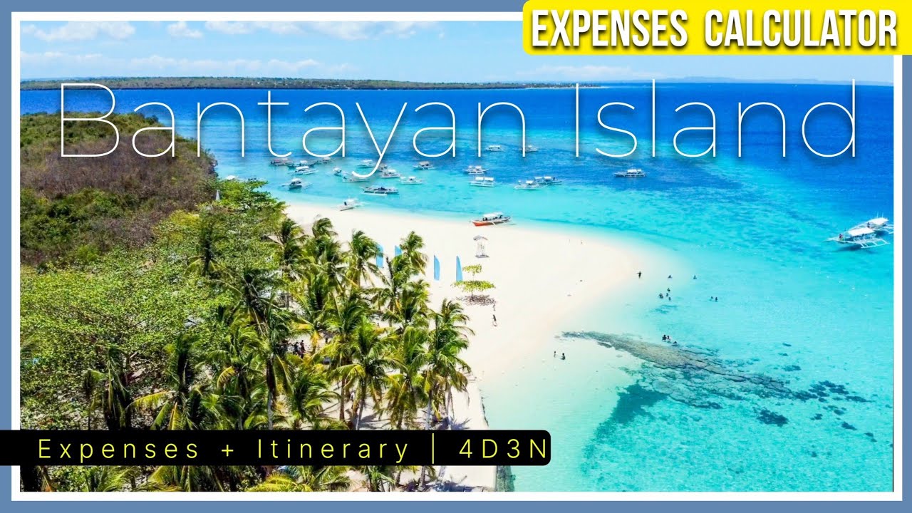 DAY 1 | EXPENSES + ITINERARY FOR 4PAX | 4D3N IN BANTAYAN ISLAND, CEBU, PHILIPPINES 🇵🇭 [HD]